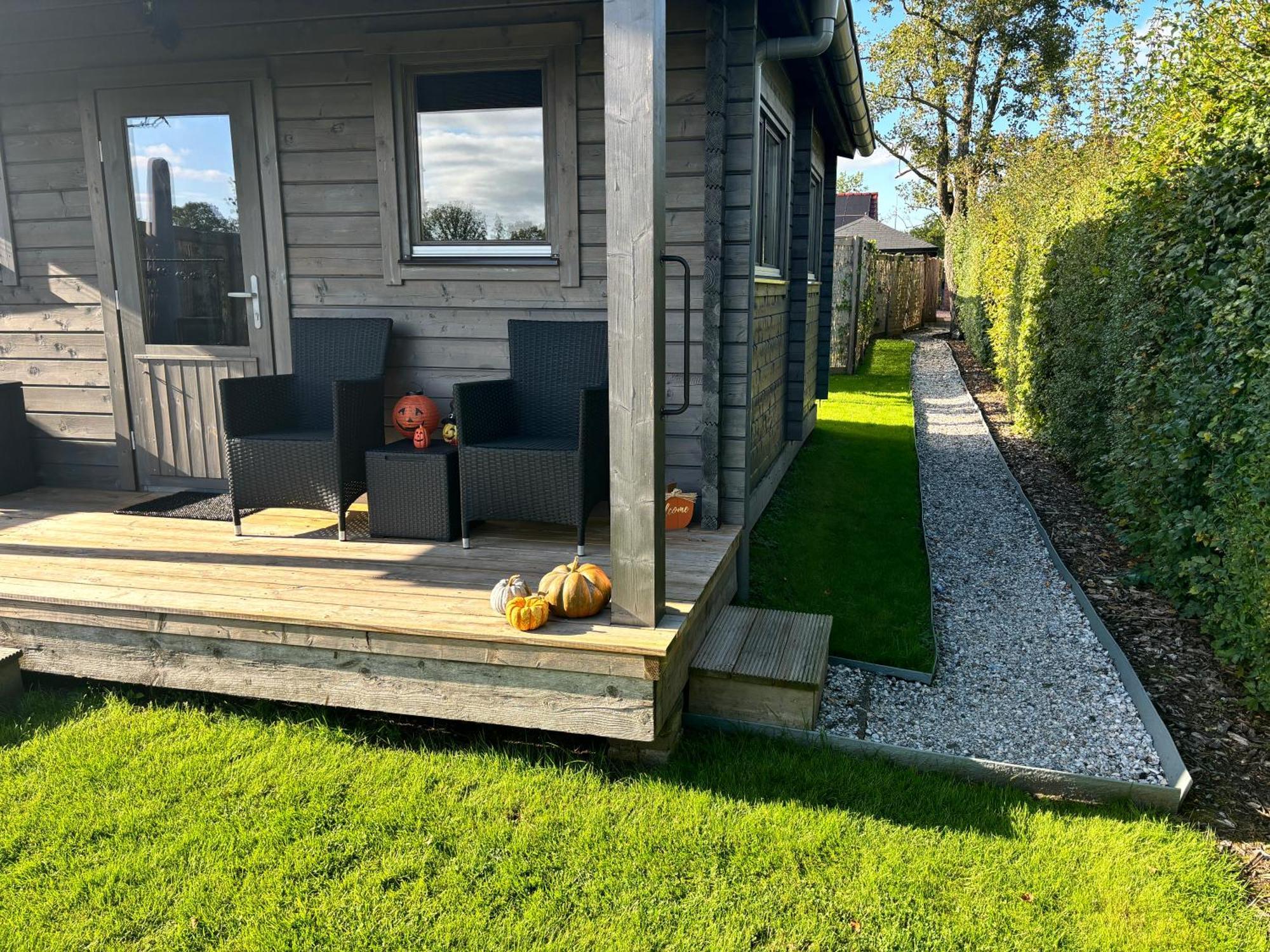 Chalet In Het Groen Met Airco Drachtstercompagnie Exterior photo
